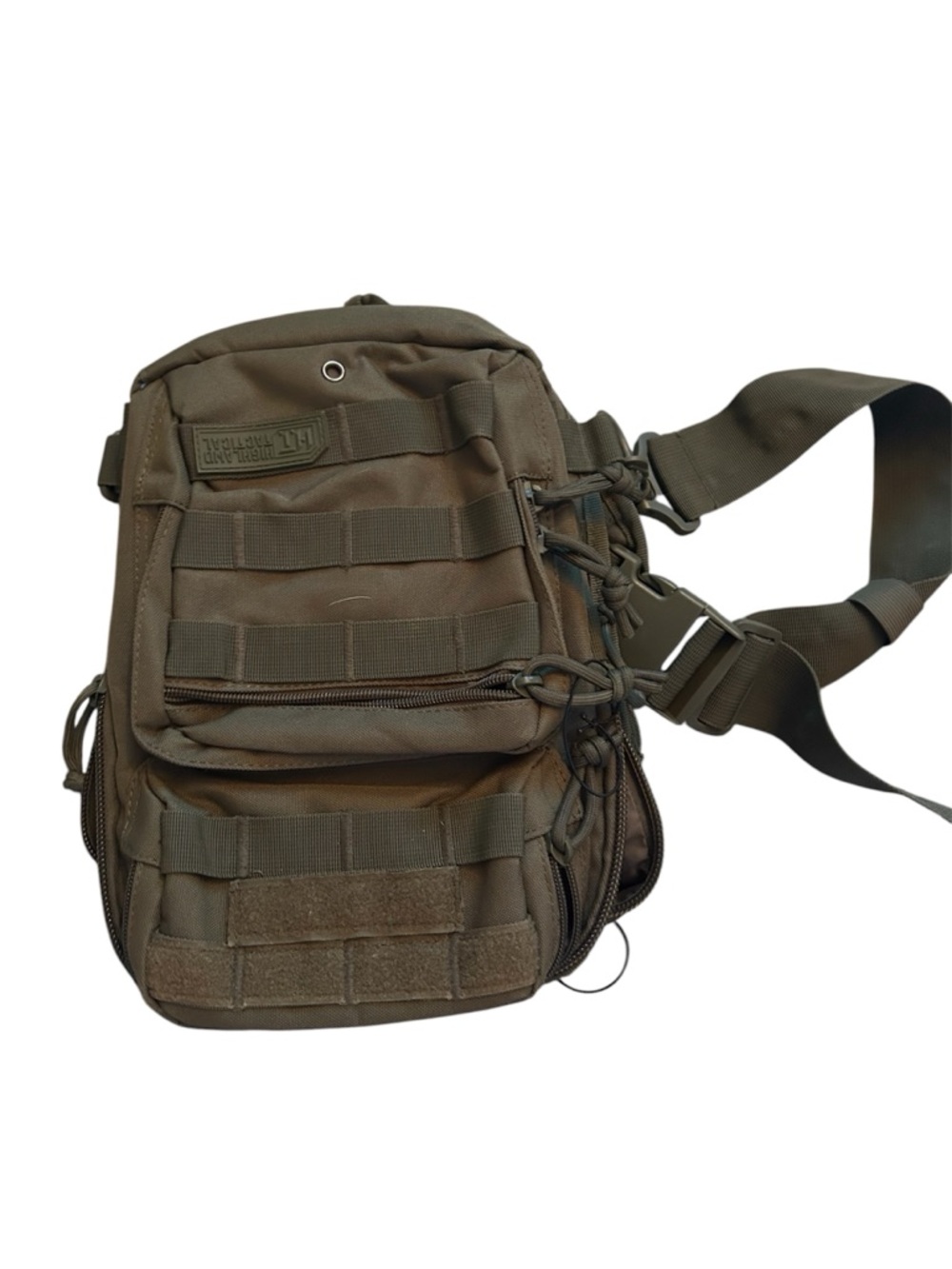 Olive Green Tactical Sling Belt Bag - Unbranded